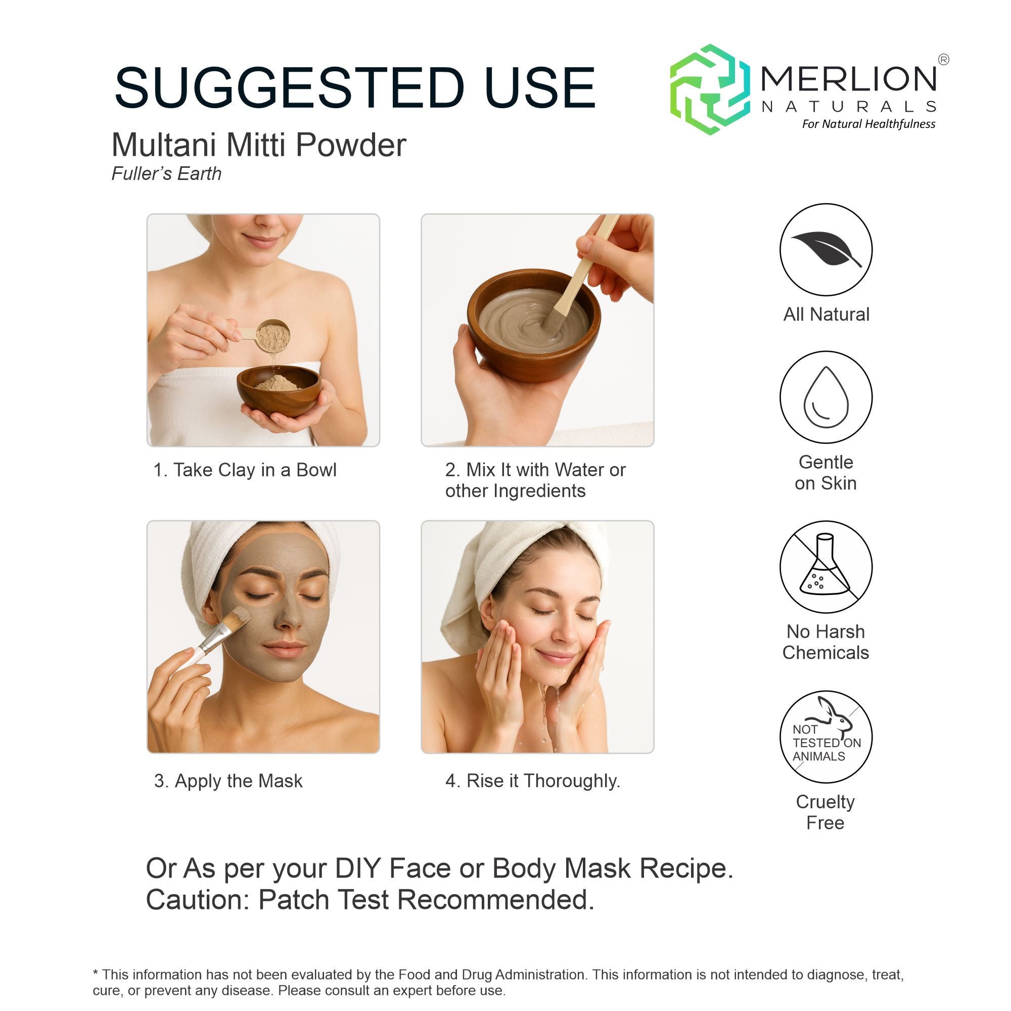 Multani Mitti ( Fuller's Earth ) Powder 200gm