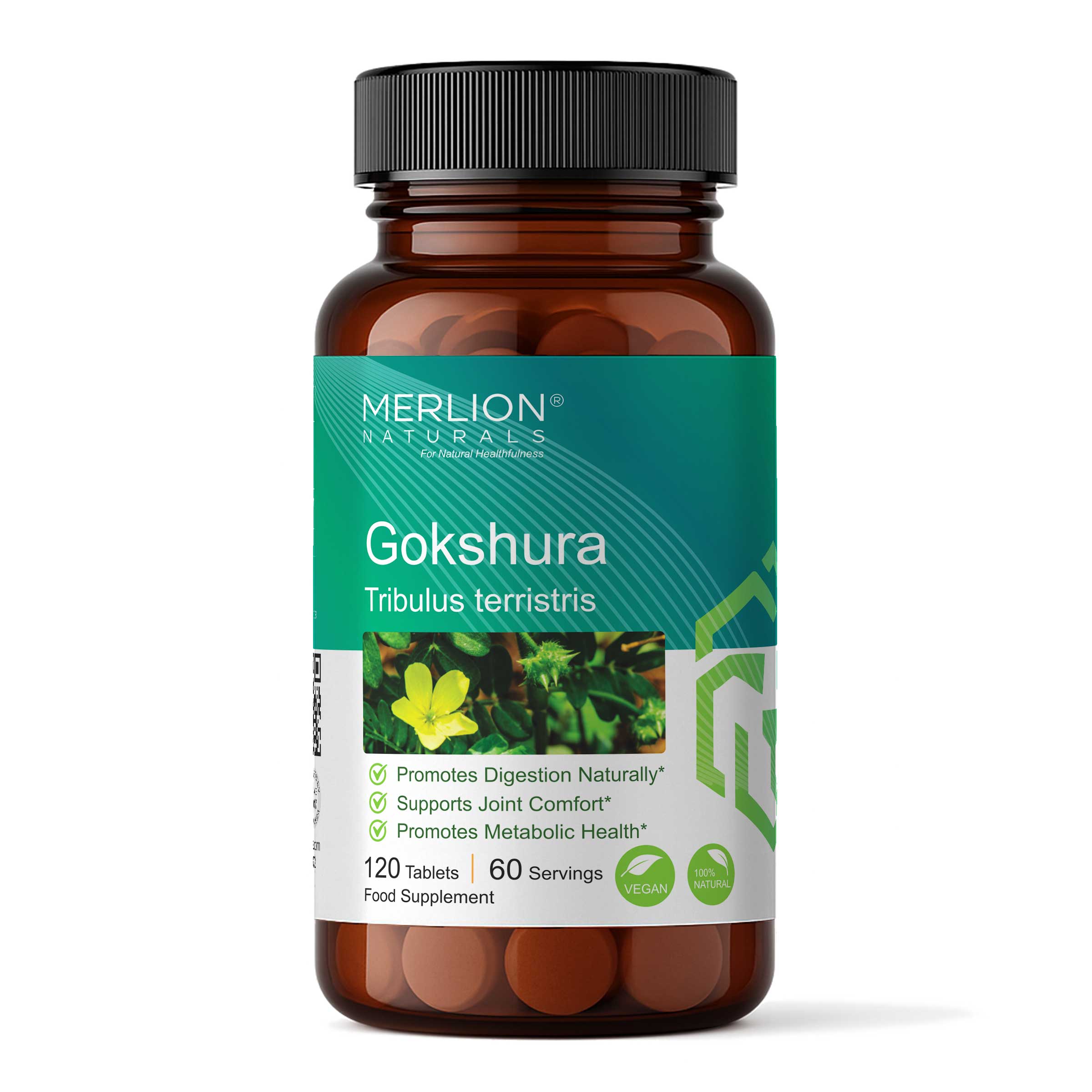 Gokshura Extract Tablets | Tribulus terrestris | 500mg