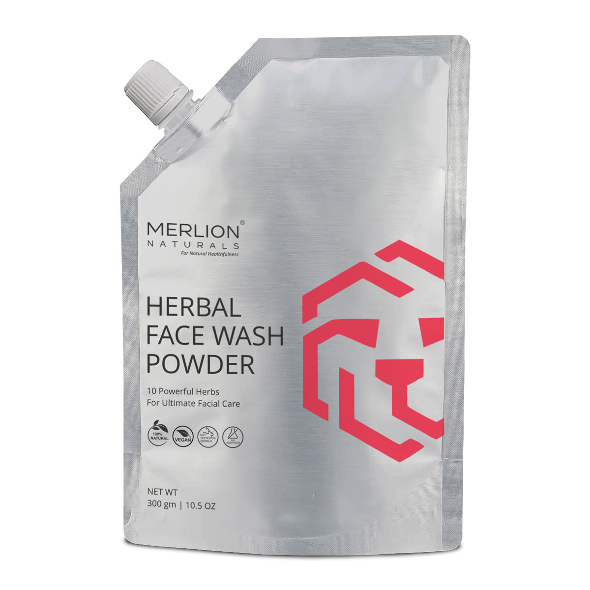 Herbal Face Herbal Face Wash Powder 300gm with Neem, Amla, Kasturi Turmeric and 7 Herbs | Natural Face Wash Powder