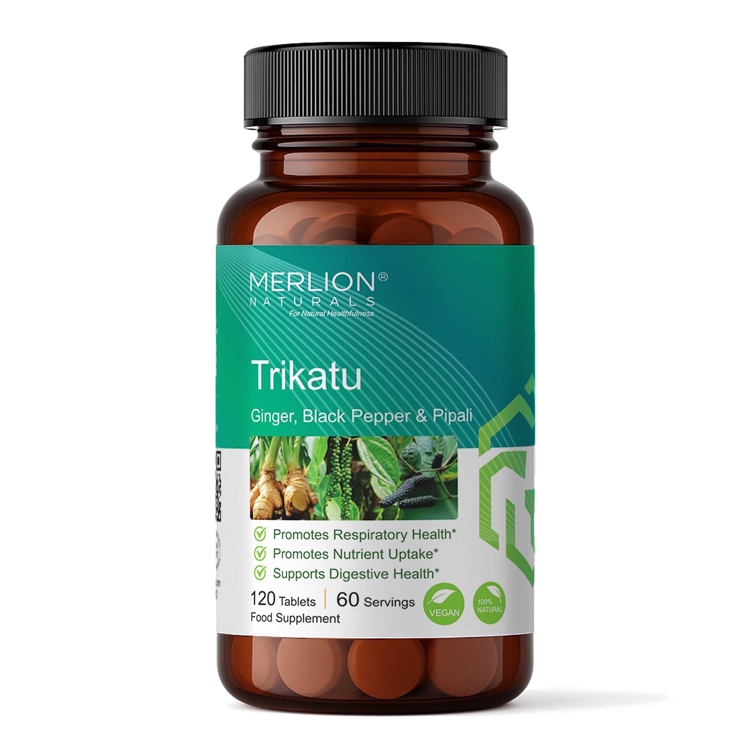 Trikatu Extract Tablets | Ginger, Black Pepper and Pippali | 500mg