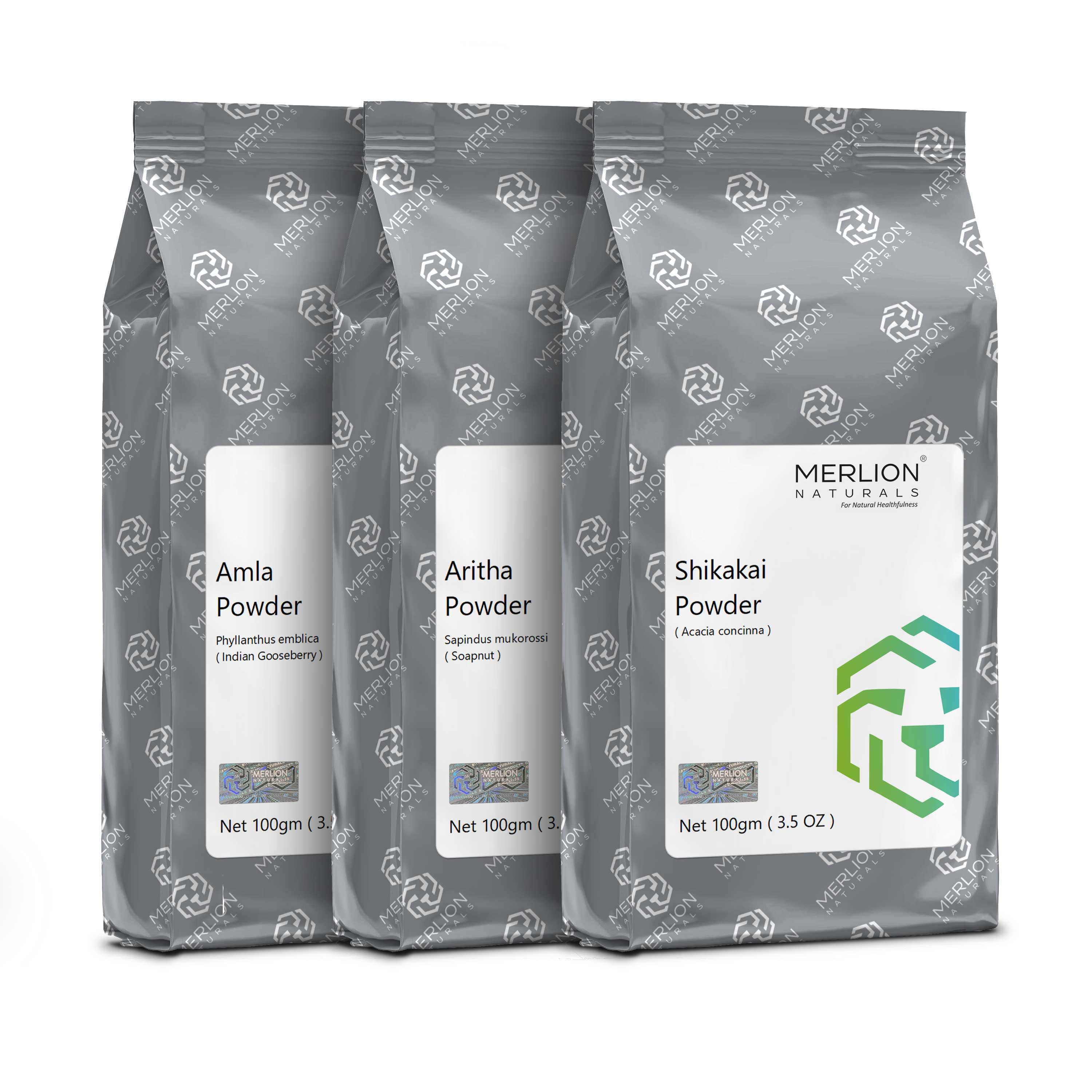 Amla Aritha and Shikakai Powder, Hair Care Herbs Combo