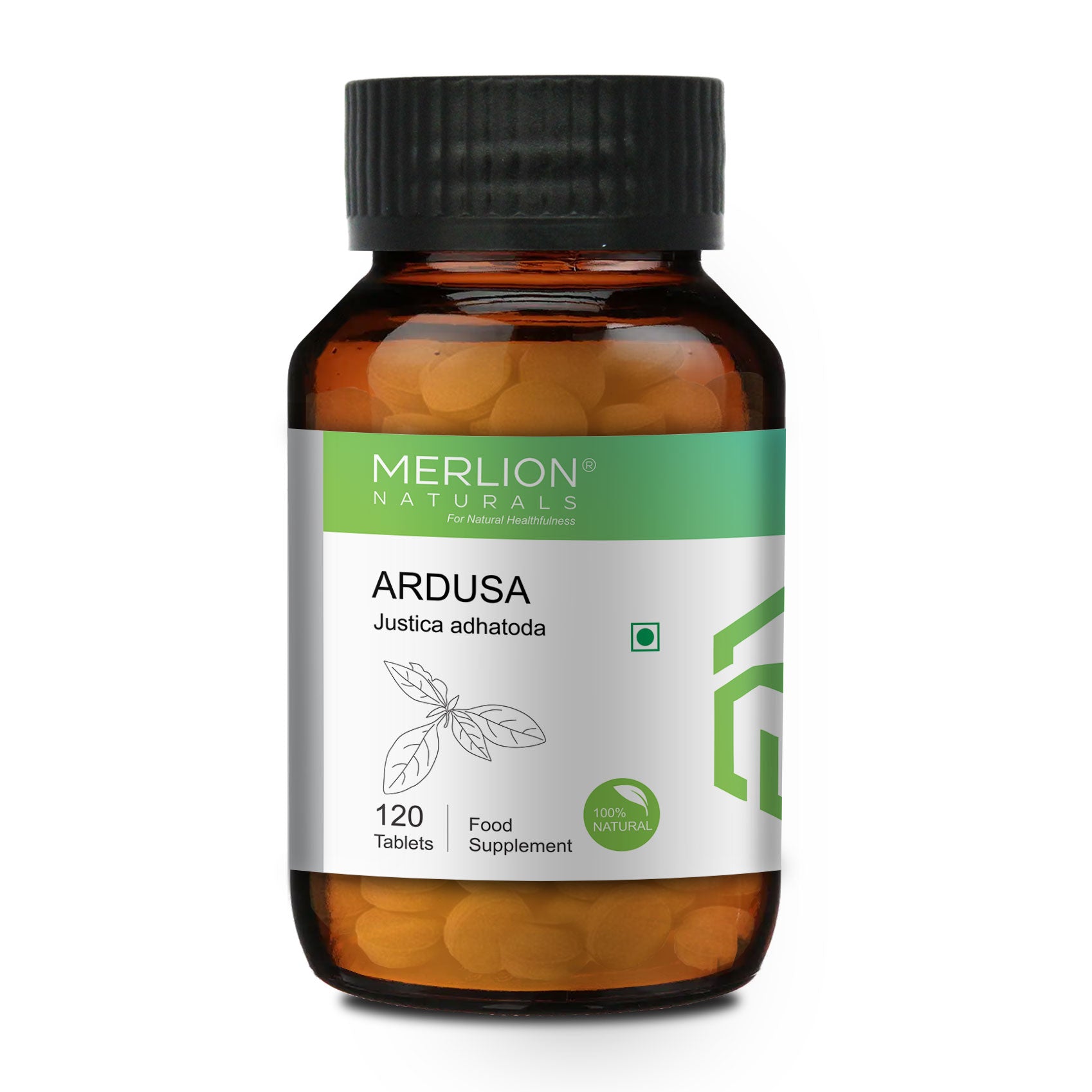 Ardusa Tablets (Vasaka), Justicia adhatoda, 500mg x 120 Tablets