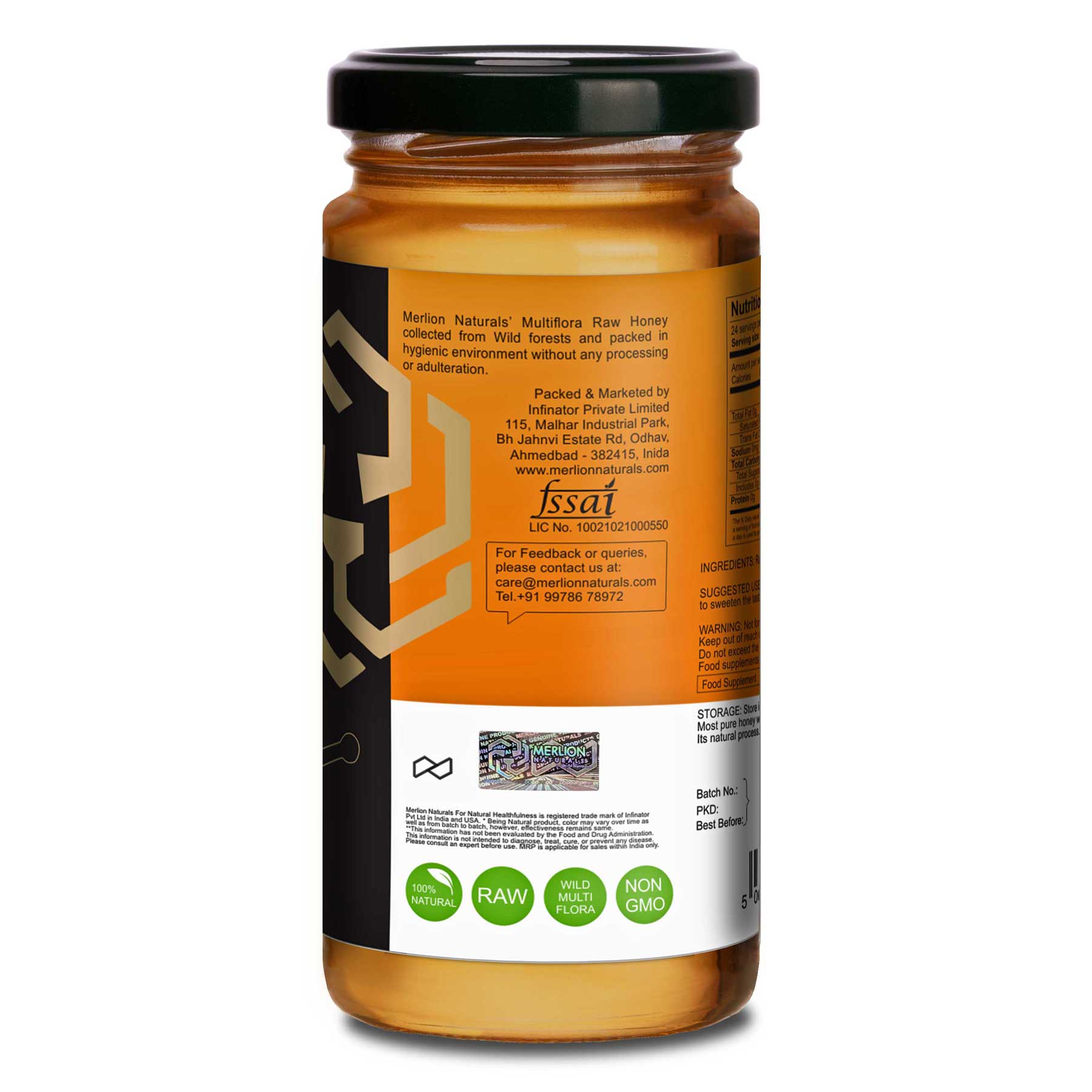 Raw Honey ( Wild-Forest-Honey ), Multiflora