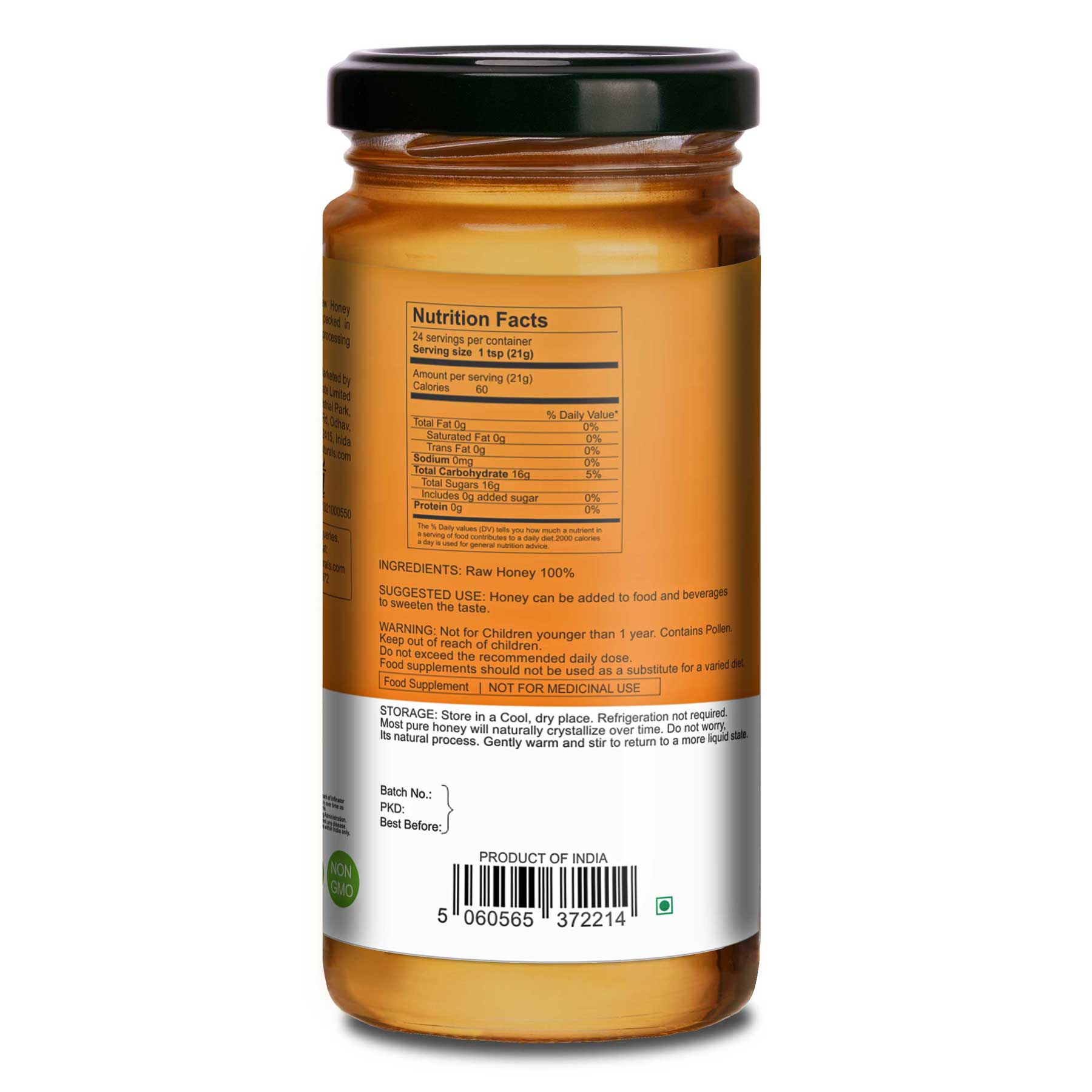 Raw Honey ( Wild-Forest-Honey ), Multiflora