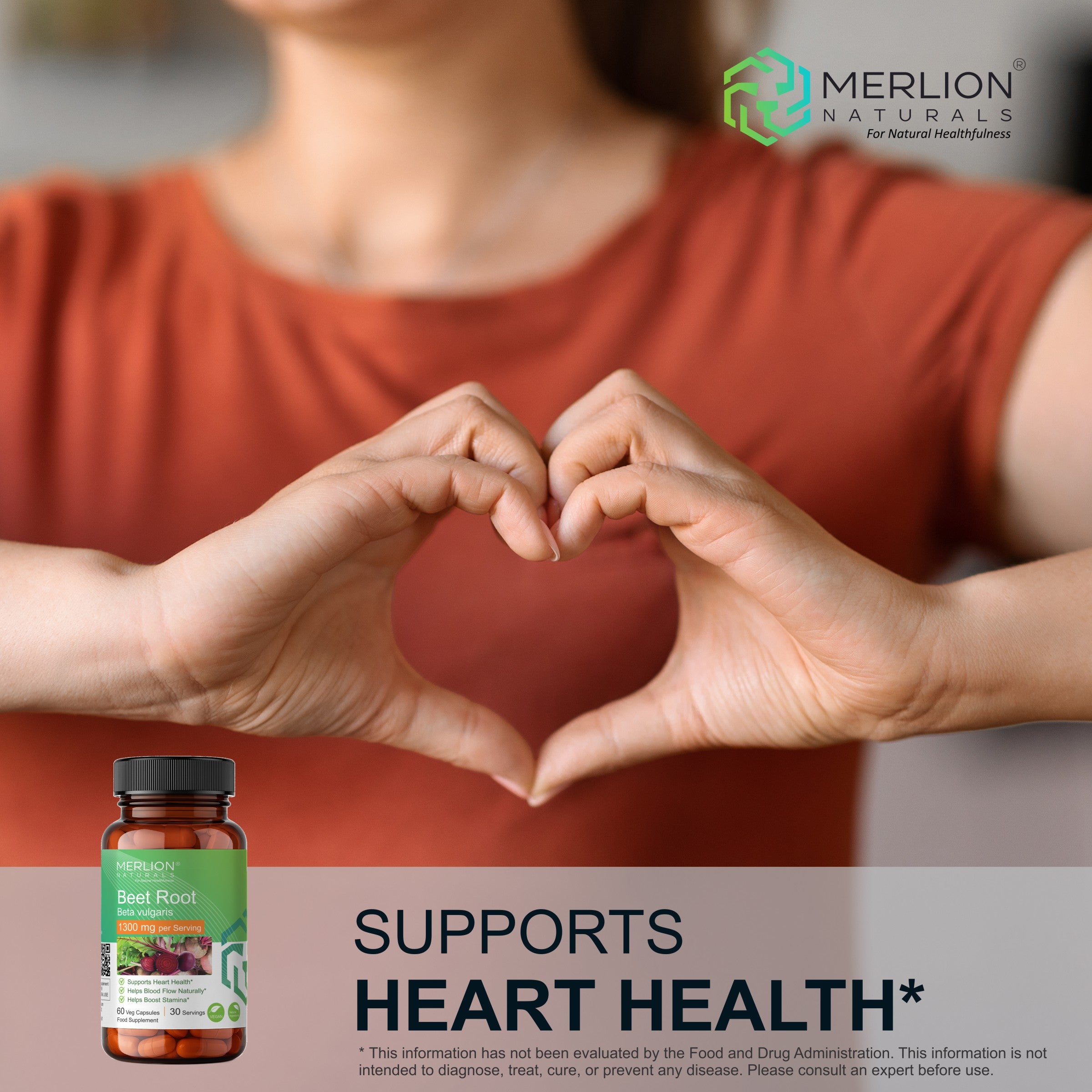 Beet Root Extract Capsules | Beta vulgaris | 1300mg