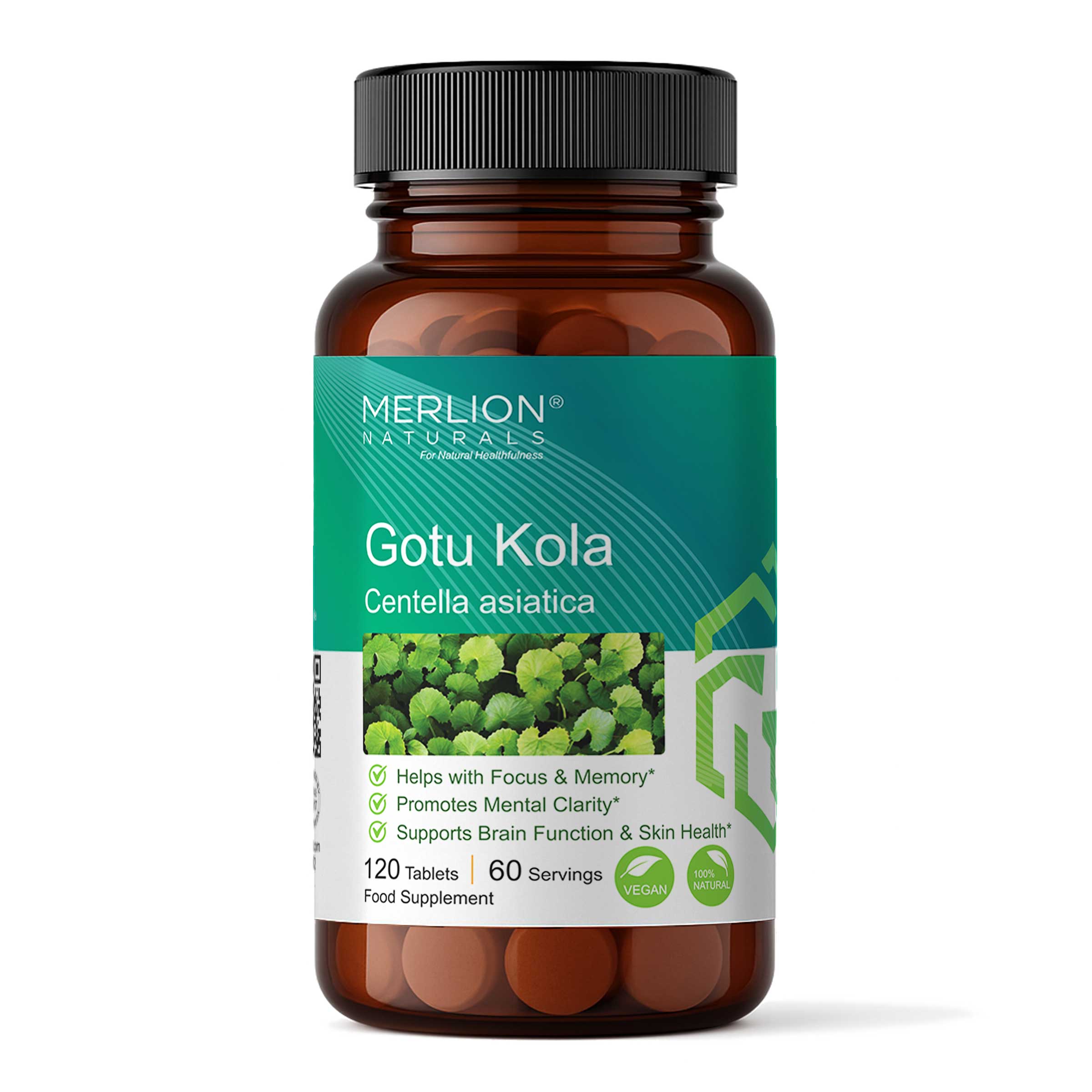 Gotu Kola Extract Tablets | Centella asiatica | 500mg