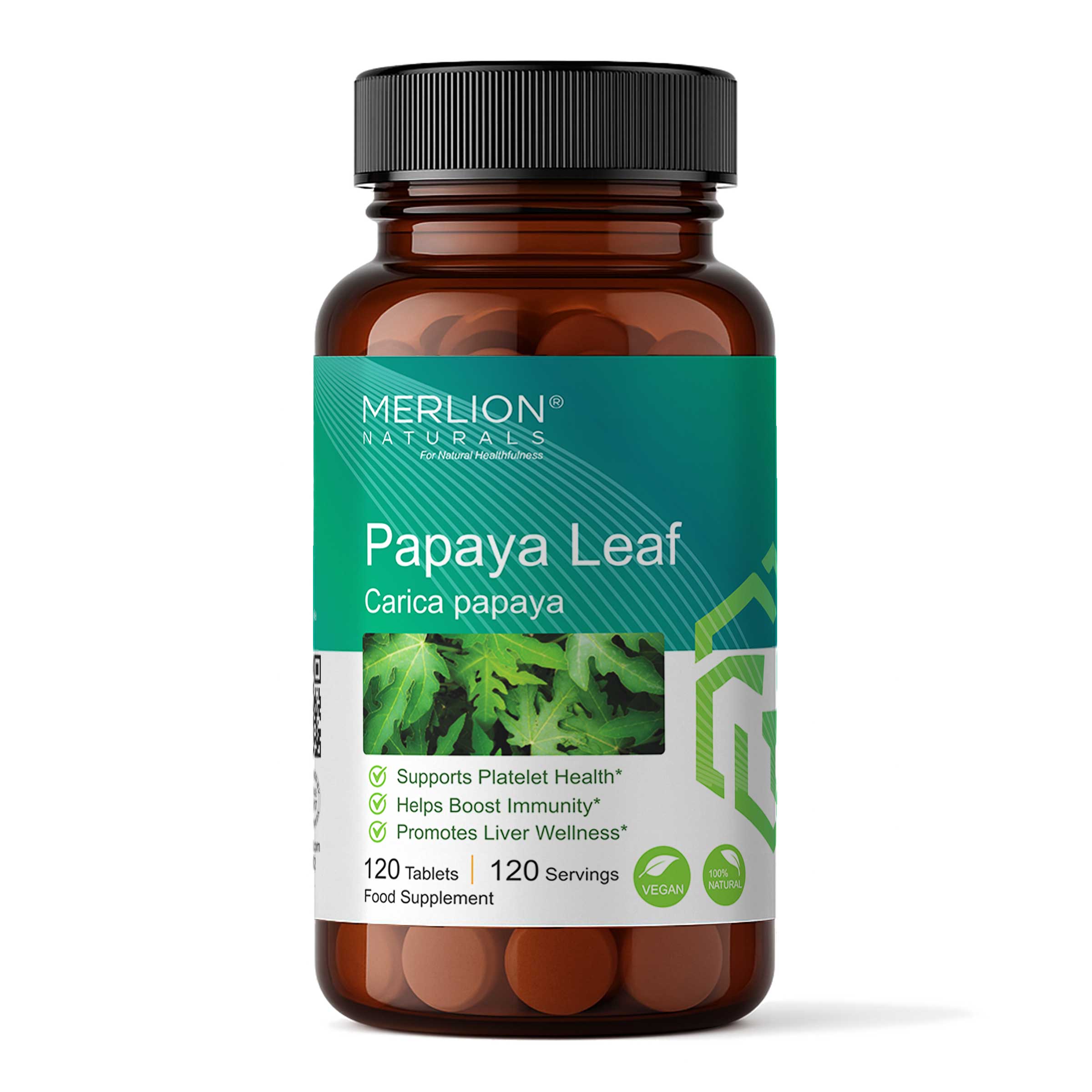 Papaya Leaf Extract Tablets | Carica papaya | 500mg