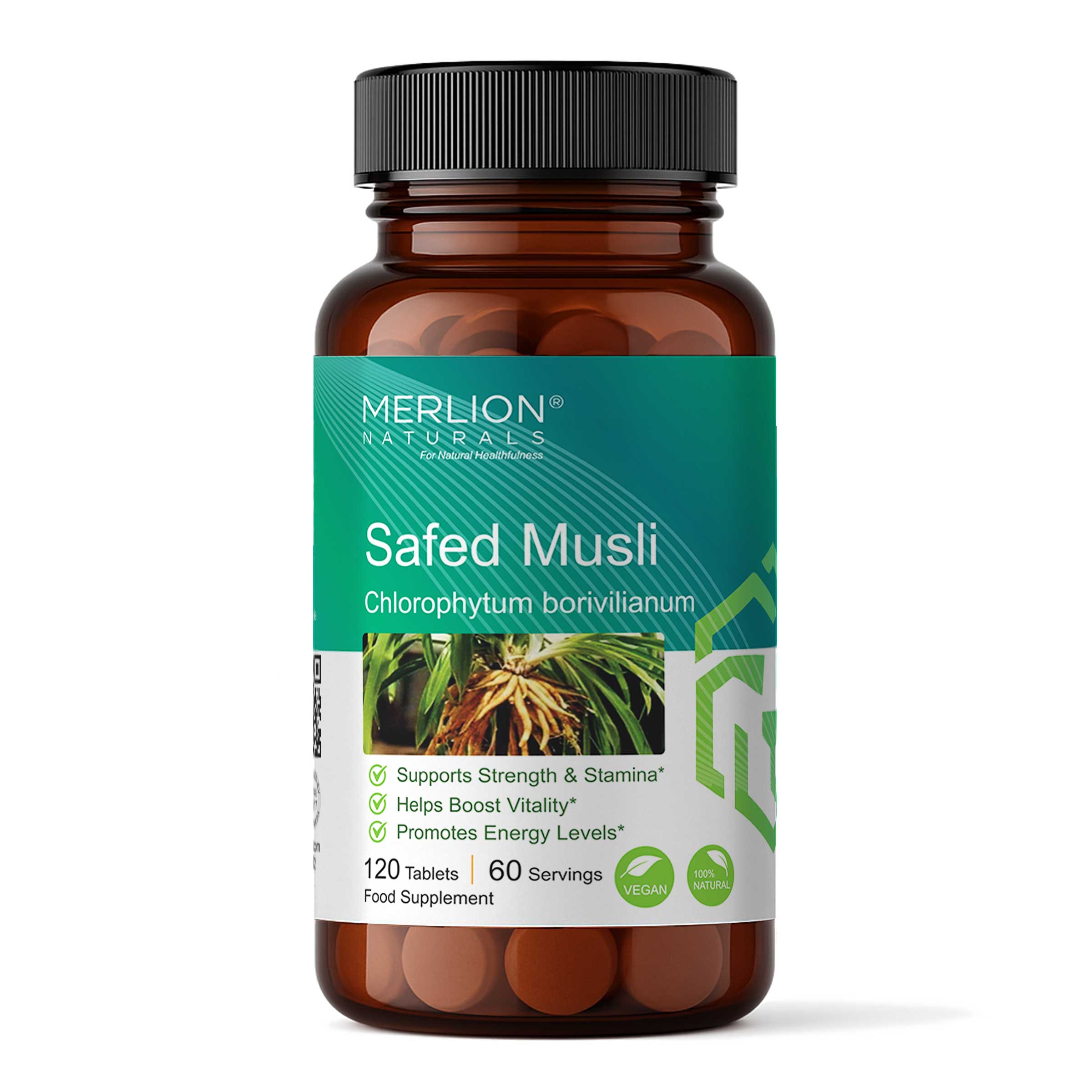 Safed Musli Extract Tablets | Chlorophytum borivilianum | 500mg