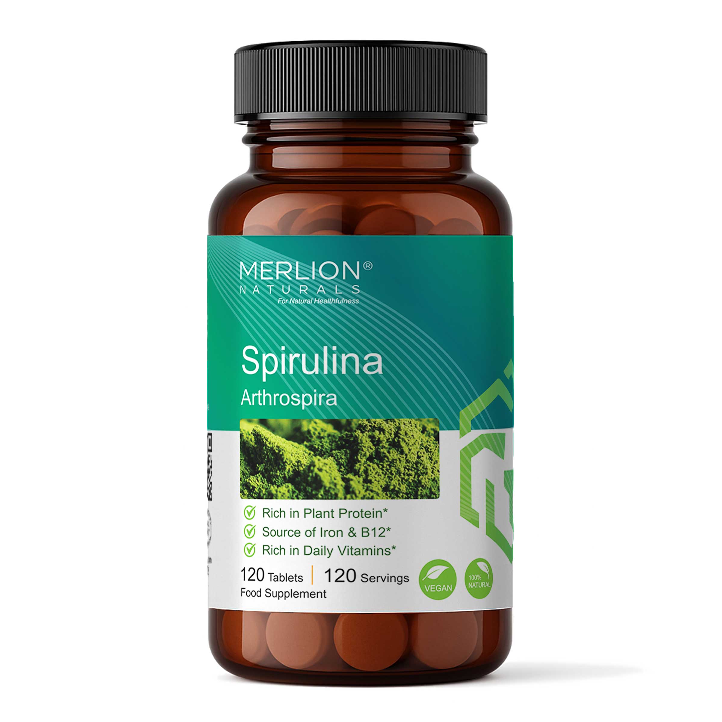 Spirulina Extract Tablets | Arthrospira | 500mg
