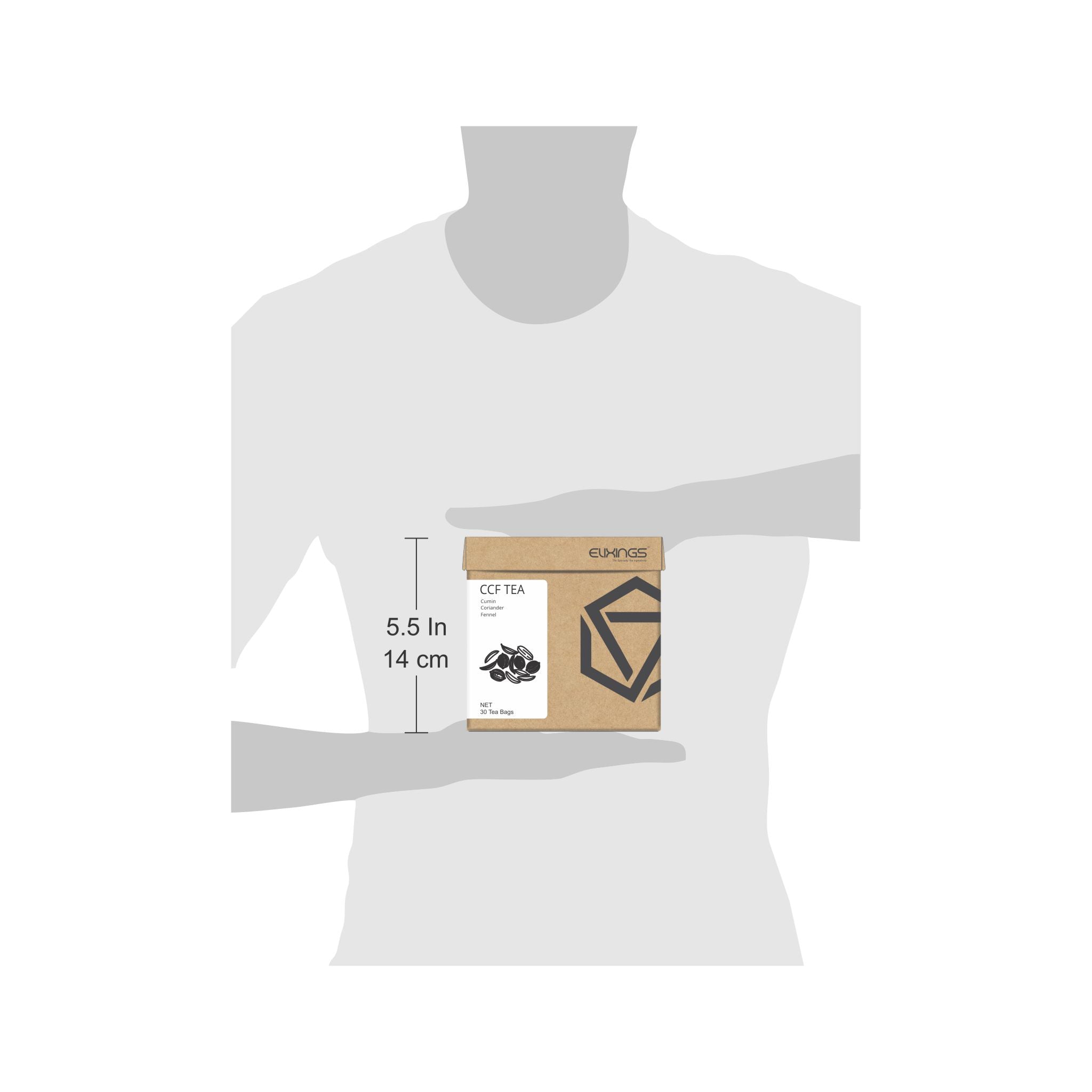 CCF Tea (Cumin, Coriander and Fennel Tea) - 30 Tea Bag